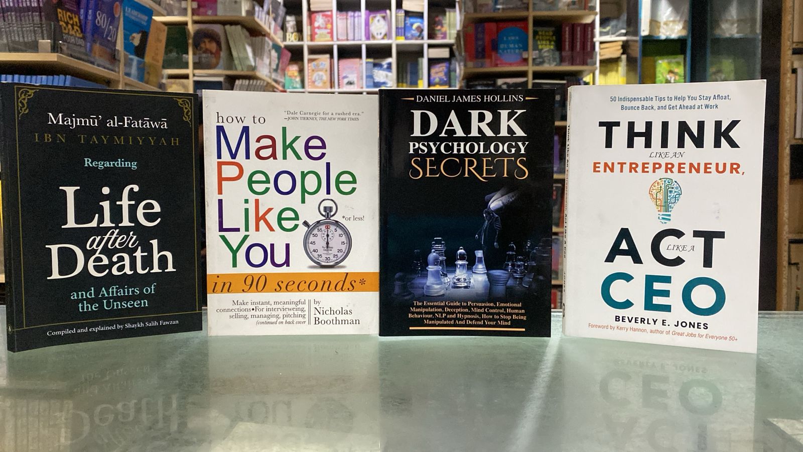 4 BOOKS SET FOR SELF IMPROVMENT